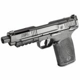M&P 5.7 |5.7X28MM, 5" Threaded Barrel, Optics Ready, Manual Thumb Safety, Optic Height Sights, Internal Hammer Fired,Black, 22 Rounds, 2 Magazines 13347