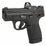 Shield Plus, M&P9, Semi-automatic, Striker Fired, Micro Compact, 9MM, 3.1", Black, 13 Rounds, 2 Magazines, Optics Ready, Thumb Safety, Night Sights, Polymer, Armornite 13951