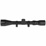 BUCKLINE, Rifle Scope, 3-9X40m, 1" Maintube, Duplex BDC Dot Reticle, Black, Includes Weaver Rings TG85394XB