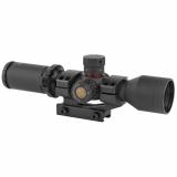 Tactical 30mm Illuminated Reticle Rifle Scope Combo With Mount 3-9x42mm Illuminated Mil-Dot Reticle Black