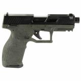 TX22 Generation 2, Semi-automatic, Striker Fired, 22LR, 4.1" Threaded Barrel, Manual Safety, Matte Finish, Black with OD Splatter on Frame, 2 Magazines (1) 22 Round and (1) 16 Round 1-2TX22141SP2
