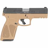 G3, Semi-automatic, Full Size, 9MM, 4" Barrel, Polymer Frame, Black/Tan, Fixed Steel Front Sight, Drift-Adjustable Steel Rear Sight w/ Serrated Ramp, 2 Magazines, 15Rd 1-G3B941T-15