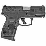 G3C, Striker Fired, Semi-automatic, Polymer Frame Pistol, Compact, 3.26" Barrel, Matte Finish, Black, Fixed Front Sight With Drift Adjustable Rear Sight, Manual Thumb Safety, 12 Rounds, 2 Magazines 1-G3C931-2X12