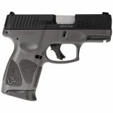 G3C, Striker Fired, Semi-automatic, Polymer Frame Pistol, Compact, 3.26" Barrel, Gray Frame, Matte Finish Slide, Fixed Front Sight With Drift Adjustable Rear Sight, Manual Thumb Safety, 12 Rounds, 3 Magazines 1-G3C931G