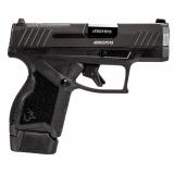 GX4, Taurus Optic Ready Option, Striker Fired, Semi-automatic, Polymer Frame Pistol, Micro-Compact, 9MM, 3" Barrel, Cerakote Finish, Black Frame, Graphene Gray Slide, Optic Ready, Adjustable Sights, 2 Magazines, (1)-11 Round and (1)-13 Round 1-GX4MP93GR