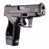 GX4XL TORO, Striker Fired, Semi-automatic, Polymer Frame Pistol, Micro-Compact, 9MM, 3.6" Barrel, Black Slide, Fixed Steel Front Sight, Drift-Adjustable Steel Rear Sight w/ Serrated Ramp, Optics Ready, Two Backstrap Options, 1-11 and 1-13 Round Magazines