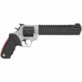 Raging Hunter, Revolver, Large Frame, 454 Casull, 8.375" Exact Barrel Length, Steel Frame, Two-Tone Finish, Rubber Grips, Adjustable Sights, 5Rd 2-454085RH