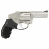 Model 650, Double Action Only, Stainless Steel Frame Revolver, 357 Magnum, 3" Barrel, Matte Finish, Silver, Rubber Grips, Fixed Sights, 5 Round 2-650139
