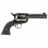 Deputy, Single Action Only, Metal Frame Revolver, Full Size, 45 Long Colt, 4.75" Barrel, Matte Finish, Black, Wood Grips, Fixed Sights, 6 Rounds 2-D4541