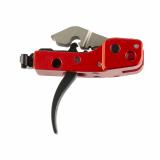 AK-47, Single Stage Trigger, Curved Trigger Shoe, Anodized Finish, Red AK47