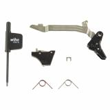 Alpha Competition, Pivot Trigger, 3LB Pull Weight, Fits GLOCK Generation 3/4, NP3 Coated, Black ALPHAGLOCKPIVOT3-4