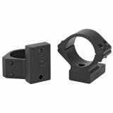 Light Weight Ring/Base Combo, 1" Low, Black, Alloy, Tikka T3/T3-X, Knight MK-85 930714