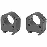 Modern Sporting Rings, Fits Picatinny Rail System, 1" High, Black, Alloy TMS10H