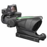 4x32 ACOG® Scope, Dual Illuminated Green Chevron .223 Reticle