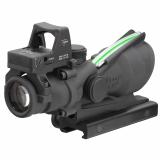 4x32 ACOG® Scope, Dual Illuminated Green Chevron .223 Reticle