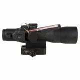 ACOG, 3X30mm, Dual Illuminated Red Chevron .233/62 Grain, Includes Q-LOC Mount, Matte Finish, Black TA33-C-400378