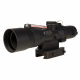 ACOG, 3X30mm, Dual Illuminated Red Chevron .233/62 Grain, Includes Q-LOC Mount, Matte Finish, Black TA33-C-400378