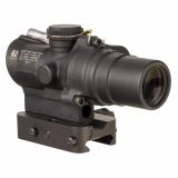 ACOG, 1.5X16mm, Dual Illuminated Red Ring & 2 MOA Dot, Includes Q-LOC Mount, Matte Finish, Black TA44-C-400330
