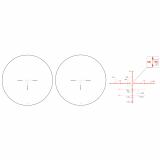 Tenmile® HX 3-18x44 First Focal Plane (FFP) Riflescope w/ MOA Precision Tree (Red/Green Illumination)