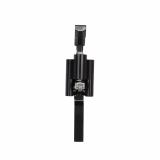 Trigger, Adaptable Flat Trigger, Single Stage, Adjustable, 2.5-5.0LB Pull Weight, PVD Finished Hammer and Trigger Shoe, Anodized Finish, Black, Fits AR-15 AR0-SBB-25-NNF