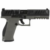 PDP, Striker Fired, Semi-automatic, Polymer Frame Pistol, Full Size, 9MM, 5" Barrel, Black Slide/Gray Frame, Adjustable Rear Sight, Optics Ready, 18 Rounds 2858401