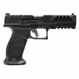 PDP Match Polymer Frame, Striker Fired, Semi-automatic, Polymer Frame Pistol, Full Size, 9MM, 5" Barrel, Tennifer Finish, Black, 3 Dot Sights, Optic Ready, 3 Magazines, 10 Rounds 2880083