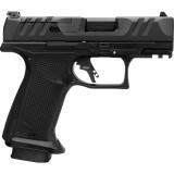 PDP Pro F-Series, Semi-automatic, Striker Fired, Polymer Frame Pistol, Compact, 9MM, 3.5" Barrel, Tenifer Finish, Black, Adjustable sights, Optics Ready, 18 Rounds 4796042