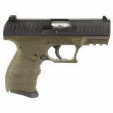 CCP M2+, Striker Fired, Semi-automatic, Polymer Frame Pistol, Compact, 9MM, 3.54" Barrel, Matt Finish, Military Green and Black, Manual Safety, 3 Dot Sights, 8 Rounds, 2 Magazines 5083506