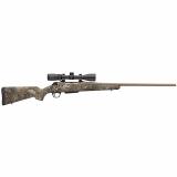 XPR, Bolt Action, 270 Winchester, 24" Barrel, Flat Dark Earth Finish, True Timber Strata Stock, Vortex Crossfire II 3-9x40 Included, 3 Round 535740226