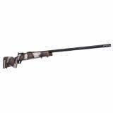 Mark V High Country, Bolt Action Rifle, 28 Nosler, 26" Spiral Fluted #2 Contour Barrel, Threaded 1/2-28, 1:9" Twist, Deep Fluted Bolt, Cerakote Finish, Graphite Black, Peak 44 Bastion Carbon Fiber Stock, Exposed Carbon Fiber with Brown Sponge Patterns, T