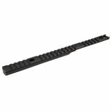 Lever Rail, Optic Plate and Ghost Ring Sight, Fits Henry 45-70 with Round Barrel, White Stripe ML-1001-5