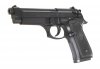 92FS |9mm 4.9 Inch Barrel, 3-Dot Sights, Bruniton Black Finish, Double/Single Action, External Ambi Safety/ Decocker, Two 15-Round Magazines