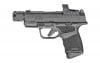 Hellcat RDP, Semi-automatic, Striker Fired, Sub-Compact, Optics Ready, 9MM, 3.8" Barrel w/ Compensator, Polymer Frame, Textured Grips, Tritium Night Sights, 2 Mags, 13Rd, Black, Includes HEX Wasp Red Dot HC9389BTOSPWASP