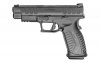 XDM Elite | 9MM, 4.5" Barrel, Polymer Frame, Black Melonite Finish, Fiber Optic Front Sight, 20 Rounds, 2 Magazines XDME9459BHC